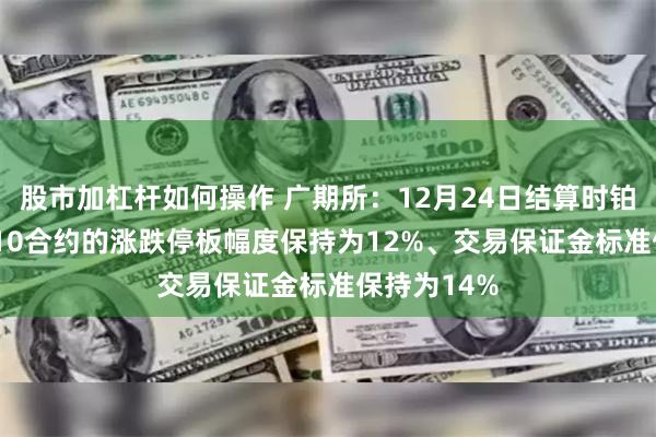 股市加杠杆如何操作 广期所：12月24日结算时铂期货PT2610合约的涨跌停板幅度保持为12%、交易保证金标准保持为14%